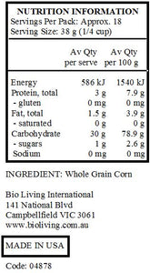 Bob's Red Mill Gluten Free Cornmeal (680g)