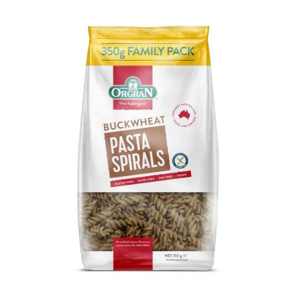 Orgran Buckwheat Pasta Spirals (350g)