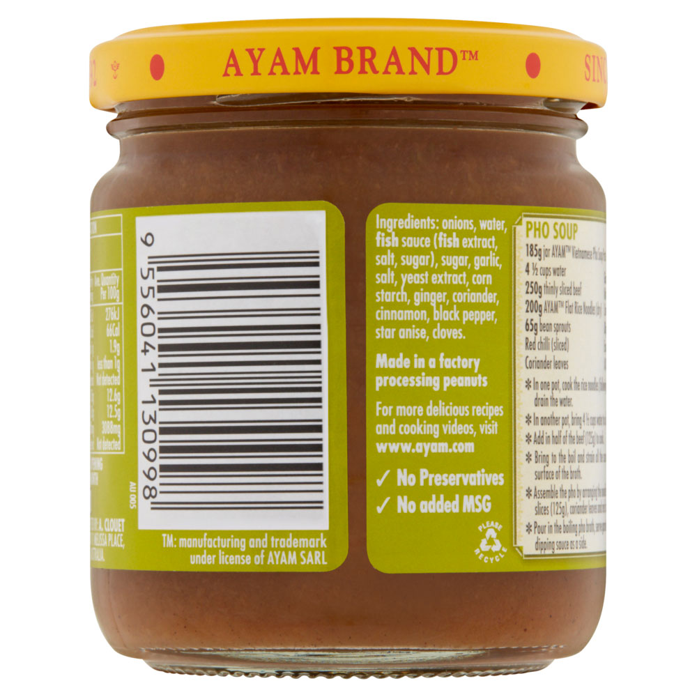 AYAM™ Vietnamese Pho Soup Paste (185g)