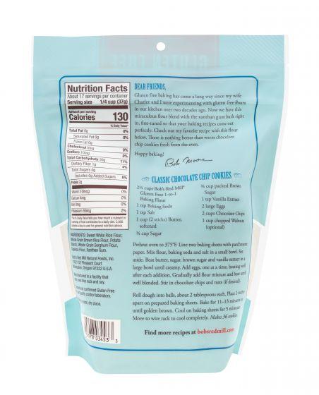 Bob's Red Mill Gluten Free 1-to-1 Baking Flour (623g)