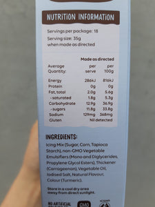 Well & Good Whipping Cream Powder (2 x 125g Sachets)