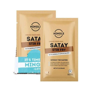 Mingle Satay Stir-fry Seasoning (12 x 30g Packs)