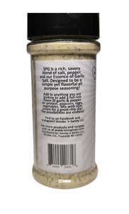Smoke N' Sanity SPG - Salt, Pepper, Essence of Garlic Salt
