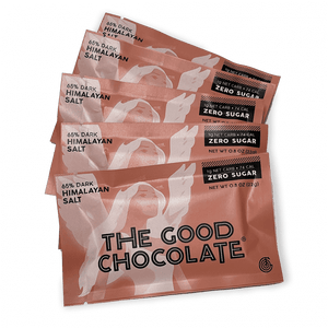 The Good Chocolate Himalayan & Sea Salt Chocolate Mini Bar 5 Pack (5x22g)