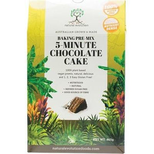 Natural Evolution 5-Minute Chocolate Cake Mix (465g)