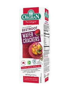 Orgran Beetroot Wafer Crackers (100g)