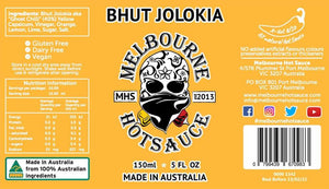 Melbourne Hot Sauce - Bhut Jolokia (150ml)
