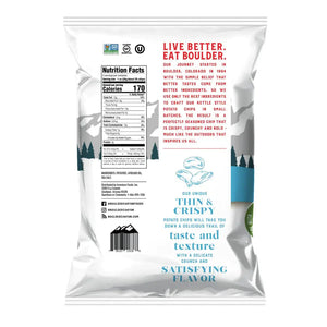 Boulder Canyon Potato Chips Thin & Crispy Avocado Oil Classic Sea Salt (170g)