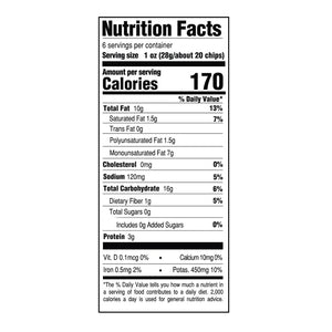 Boulder Canyon Potato Chips Thin & Crispy Avocado Oil Classic Sea Salt (170g)