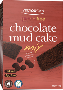 YesYouCan Choc Mud Cake Mix with Ganache Topping (550g)