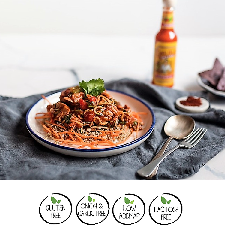 We Feed You Smokey Chipotle Chicken with Quinoa, Capsicum & Coriander - FROZEN PRODUCT - DELIVERY ONLY