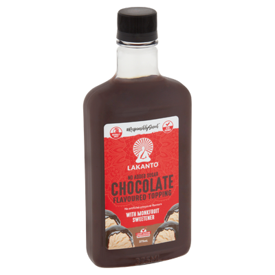 LAKANTO Chocolate Flavoured Topping
Monkfruit (Sweetener 375ml)