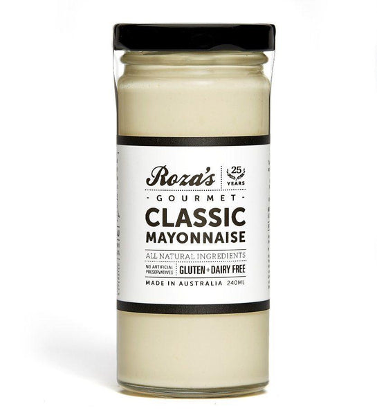 Roza's Gourmet Classic Mayonnaise (240ml) - REQUIRES REFRIGERATION