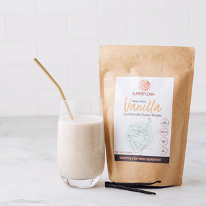Noisy Guts Superflora Shake Pack - Vanilla (250g)