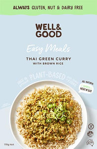 Well & Good Easy Meals – Thai Green Curry (170g)