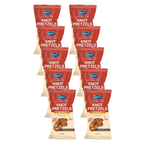 Eskal Gluten Free Knot Pretzels (10 x 75g)