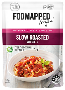 FODMAPPED For You Slow Roasted Vegetable Tomato Pasta Sauce (375g)