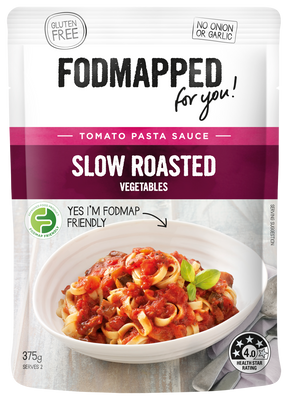 FODMAPPED For You Slow Roasted Vegetable Tomato Pasta Sauce (375g)