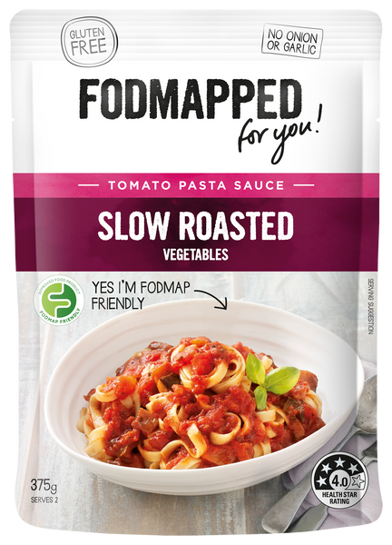 FODMAPPED For You Slow Roasted Vegetable Tomato Pasta Sauce (375g)