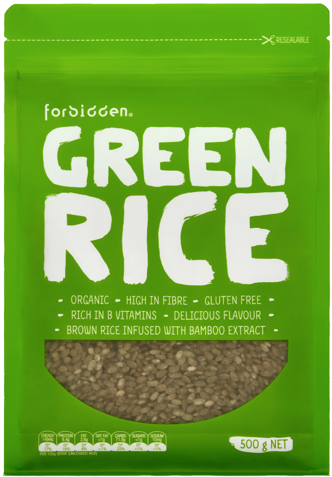 Forbidden Foods Organic Green Rice (500g)