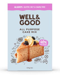 Well & Good All Purpose Cake Mix (400g)