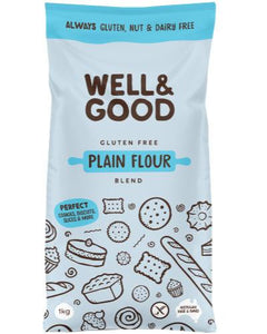 Well & Good Gluten Free Plain Flour (1kg)