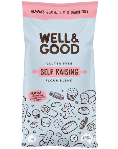 Well & Good Gluten Free Self-Raising Flour (1kg)