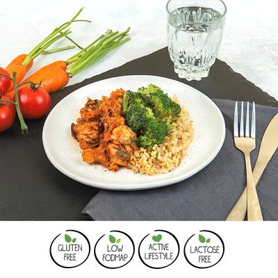 We Feed You Italian Baked Chicken w/ Capers, Olives & Brown Rice - FROZEN PRODUCT - DELIVERY ONLY