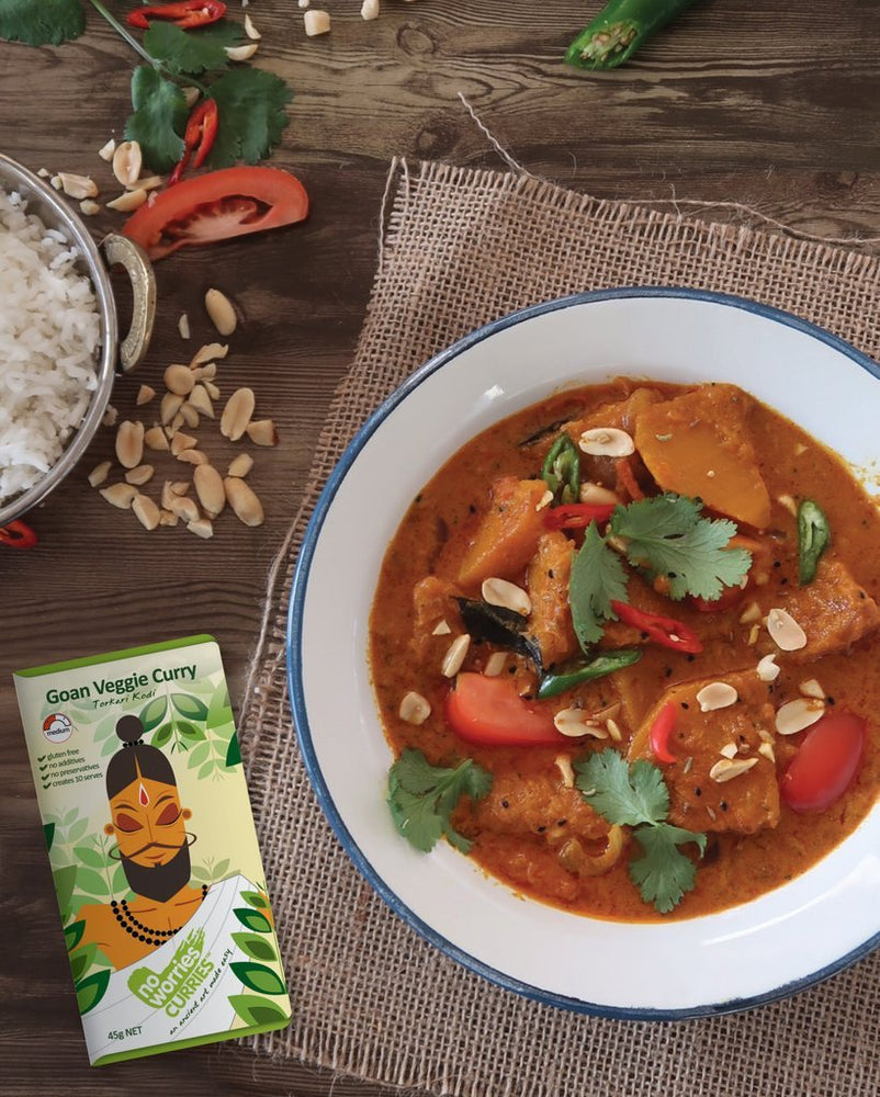 No Worries Curries Goan Veggie Curry (45g)