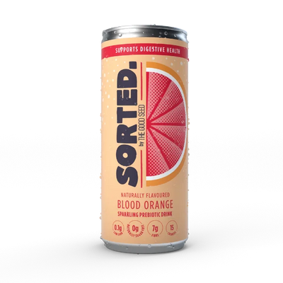 Sorted Sparkling Prebiotic Drink - Blood Orange (250ml)