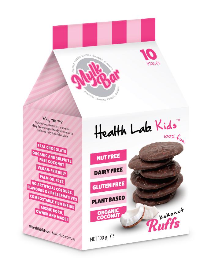 Health Lab Kids MylkBar - Kokonut Ruff (100g)