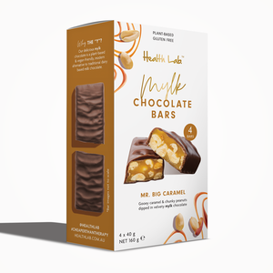 Health Lab Multipack Mylk Chocolate Bars - Mr. Big Caramel (4 x 40g)