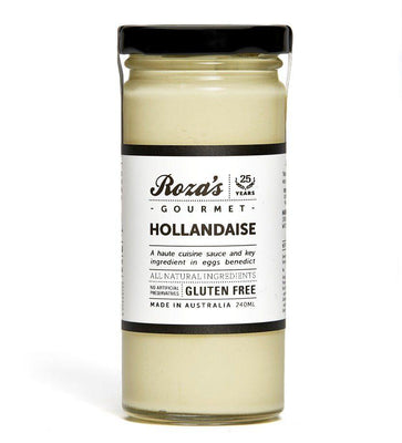 Roza's Gourmet Hollandaise (240ml) - REQUIRES REFRIGERATION