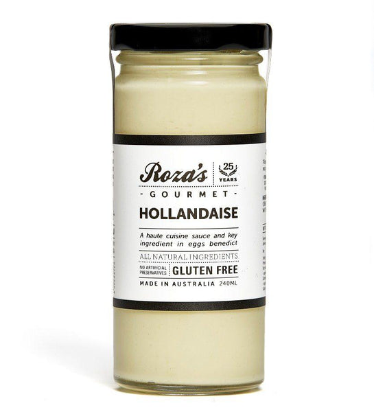 Roza's Gourmet Hollandaise (240ml) - REQUIRES REFRIGERATION