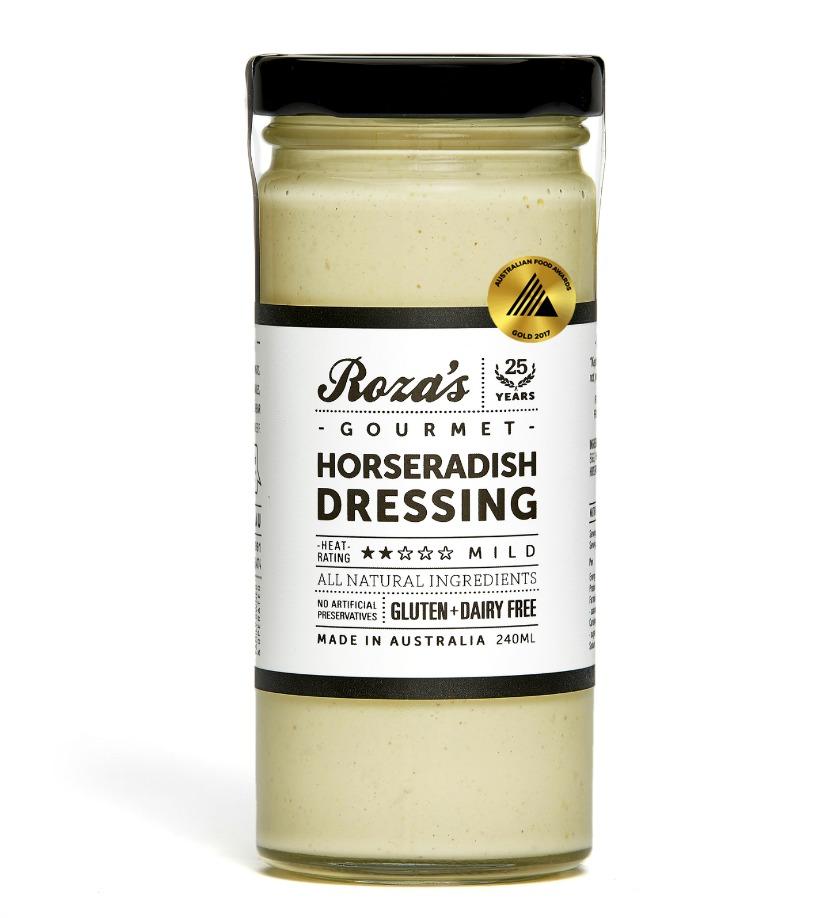 Roza's Gourmet Horseradish Dressing (240ml)  - REQUIRES REFRIGERATION