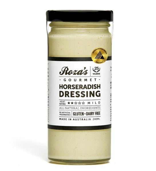Roza's Gourmet Horseradish Dressing (240ml)  - REQUIRES REFRIGERATION