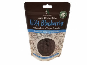 Dr Superfoods Dark Chocolate Wild Blueberries (125g)