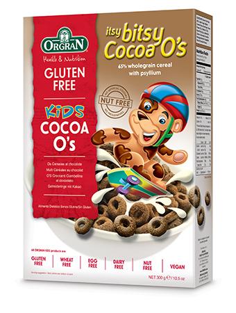 Orgran Itsy Bitsy Cocoa O’s (300g)