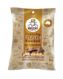 Kellys Candy Co Snack Pack Choc Peanut Brittle (85g)