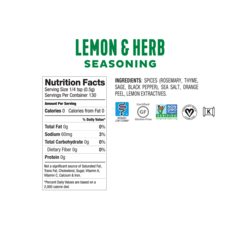 Fody Foods Lemon & Herb Seasoning (65g)
