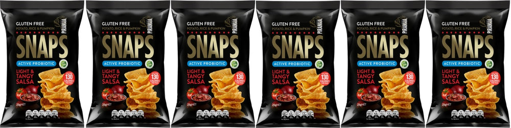 Piranha SNAPS Light & Tangy Salsa (6 x 25g)