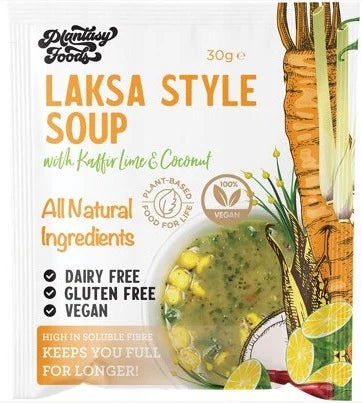 Plantasy Foods Laksa Style Soup with Kaffir Lime And Coconut (30g)