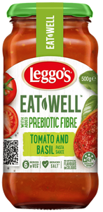 Leggo's Prebiotic Tomato & Basil Pasta Sauce (500g)