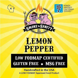 Smoke N' Sanity Lemon Pepper (130g) - BBD March 2025