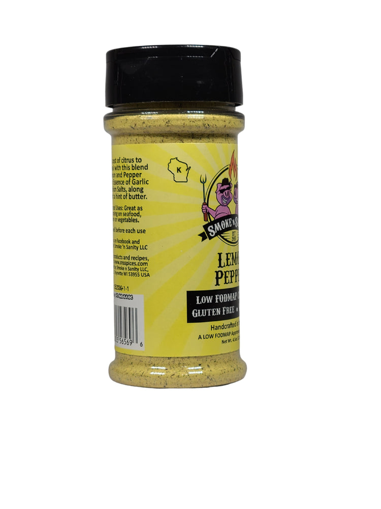 Smoke N' Sanity Lemon Pepper (130g) - BBD March 2025