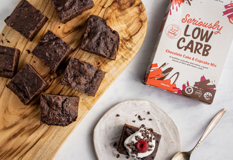 Well & Good Seriously Low Carb - Chocolate Cake & Cupcake Mix (250g)