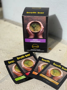 Boneafide Broth Co. 'Broth Bar' Mixed Assortment Flavours (Pack of 10)