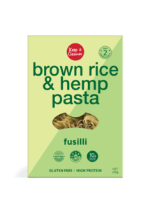 Keep it Cleaner Brown Rice & Hemp Fusilli (250g)