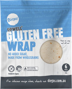 Diego's GoWELL Gluten Free Wraps 6pk (360g)