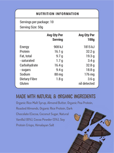 Fodbods Double Choc (1 x 50g)